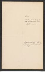 k.k. naturhistorisches Hofmuseum, Intendanzakten 1885-1896 (Hauer), Aktenzahl Z.509/1892, Seite 4